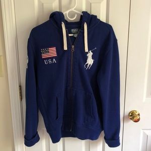 Men’s Polo Ralph Lauren zip up hoodie